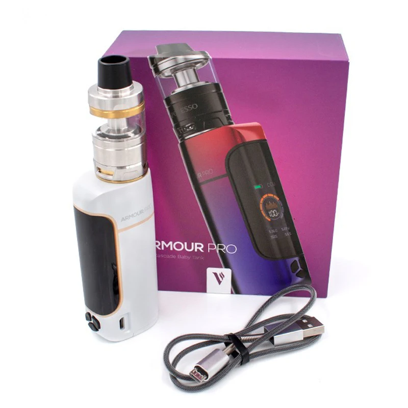 Аутентичный Vaporesso Armour Pro TC Kit с 100 Вт каскадным баком для младенцев 5 мл GT сетчатая