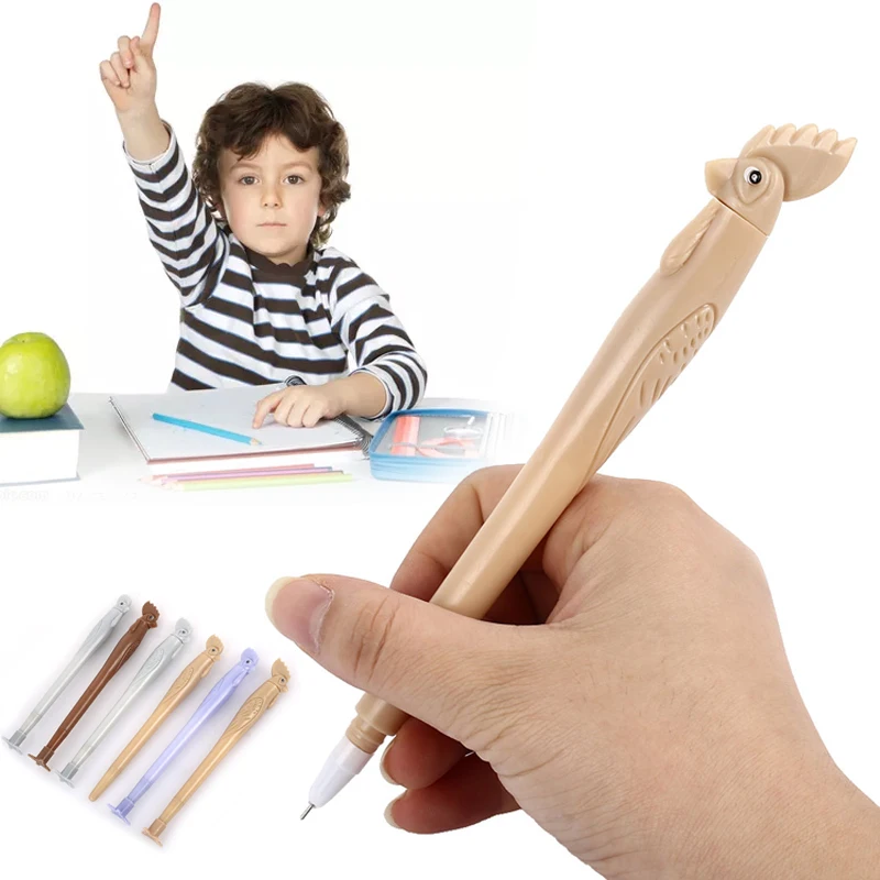 Gel Pen 2PCS/Set School Supplies Office Gifts Student Kids Novel Writing Pencil Ballpen Calligraphy