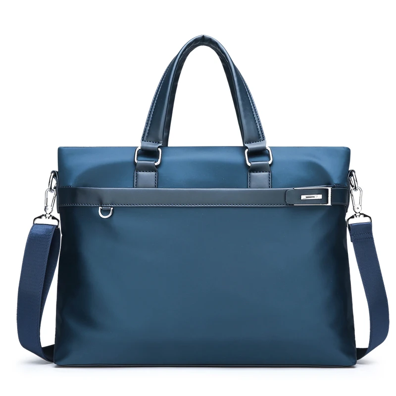 

New Fashion Men's Business Briefcase Nylon Waterproof Casual Shoulder Corssbody Bag Messenger Laptop Bag Male Handbag Travel Bag