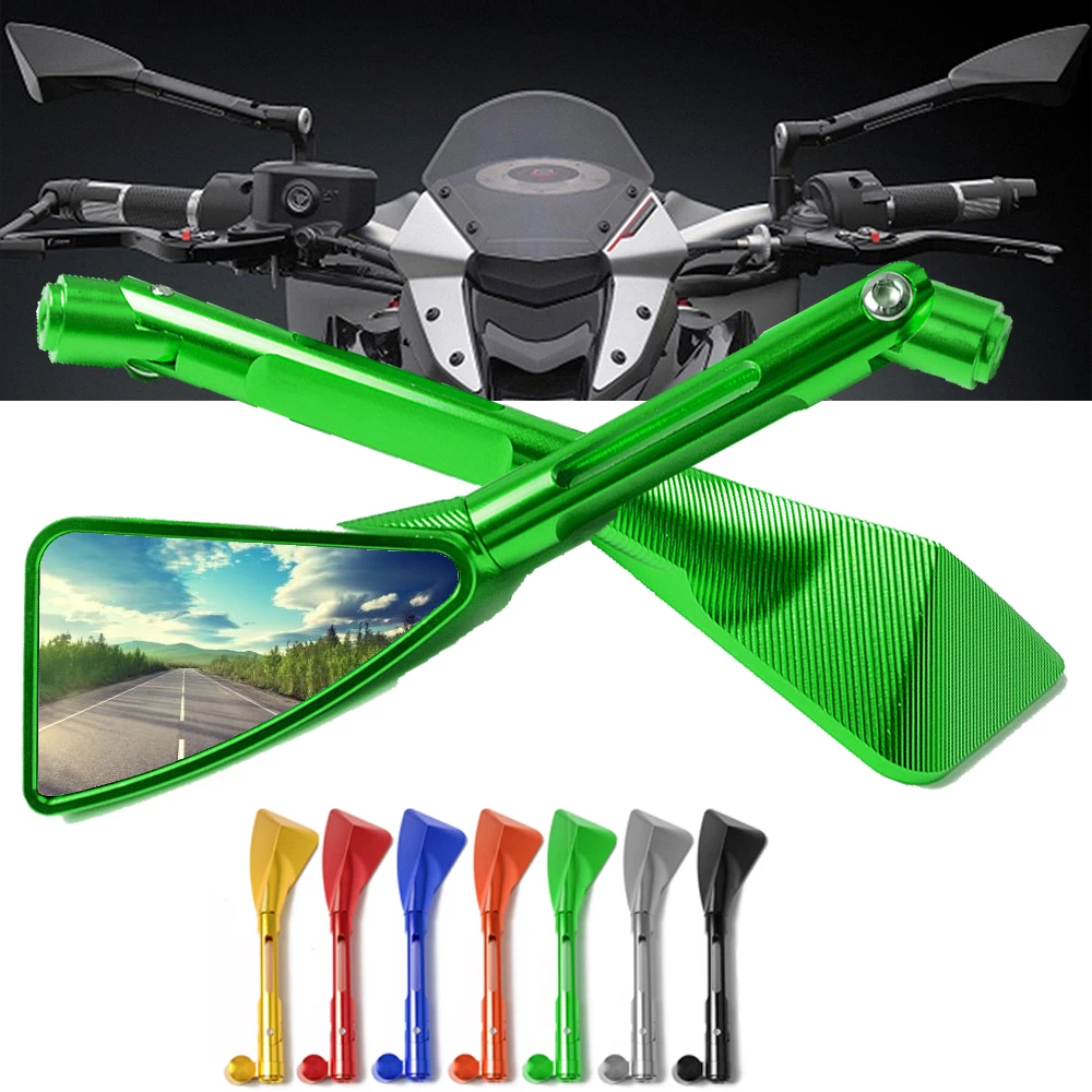 

Moto Accessories Motorcycle Mirror Scooter Rearview Mirrors for HONDA Kawasaki Suzuki Yamaha KTM BWM triumph buell cafe racer