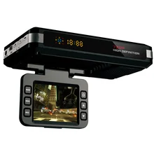 Best Russian 3 in1 Car DVR Camera & Radar Detector STR8500 Car DVR video Camera 720P lens 150 Degree View Angel GPS Logger