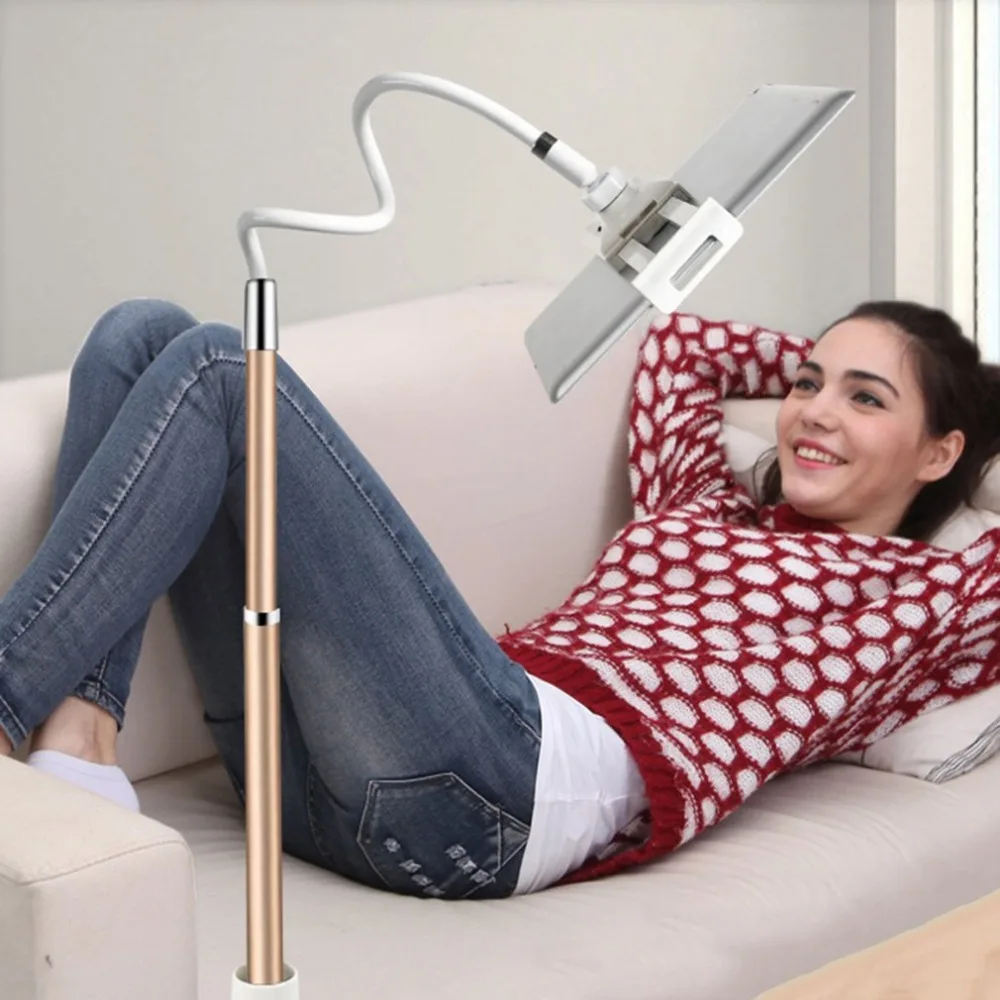 

Tablet Holder Long Arm Support 4-10.6 inch Tablet Stand For Ipad Ipad Mini Tablet PC Phone Holder Flexible Desktop Mount