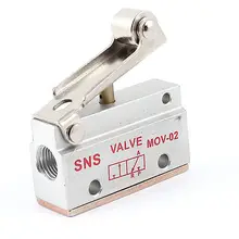 MOV-02 2 Позиция 3 Way Roller Lever газа Воздушный Пневматический Механический клапан