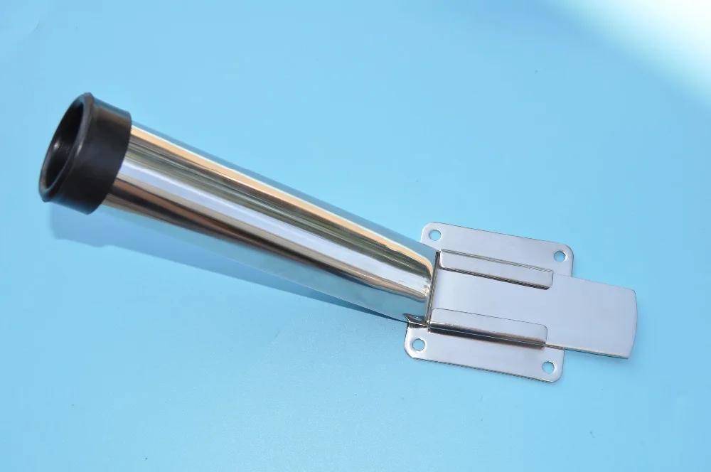 Stainless Steel Removable Slide Mount Fishing Rod Holderin Marine