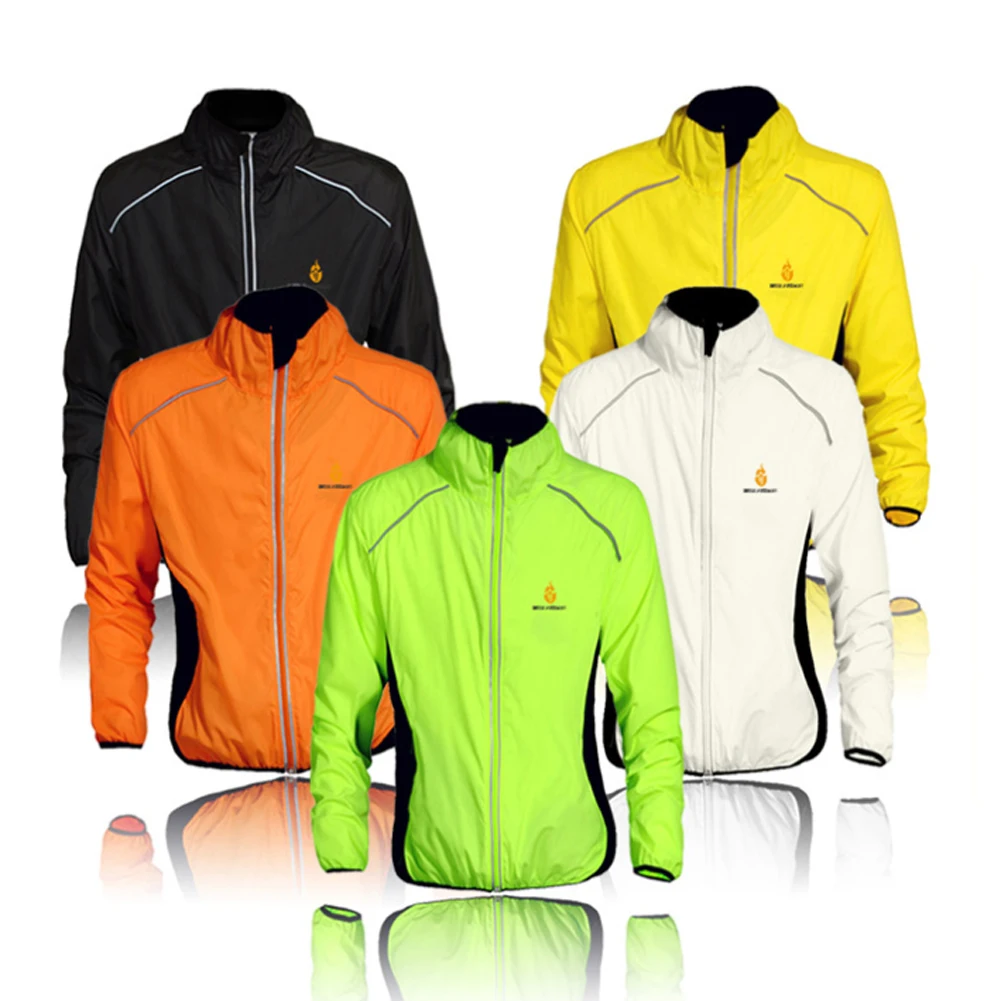 

WOSAWE Tour de France Bicycle Cycling Jersey Sports Men Riding Breathable Reflective Cycle Clothing Bike Long Sleeve Win SS