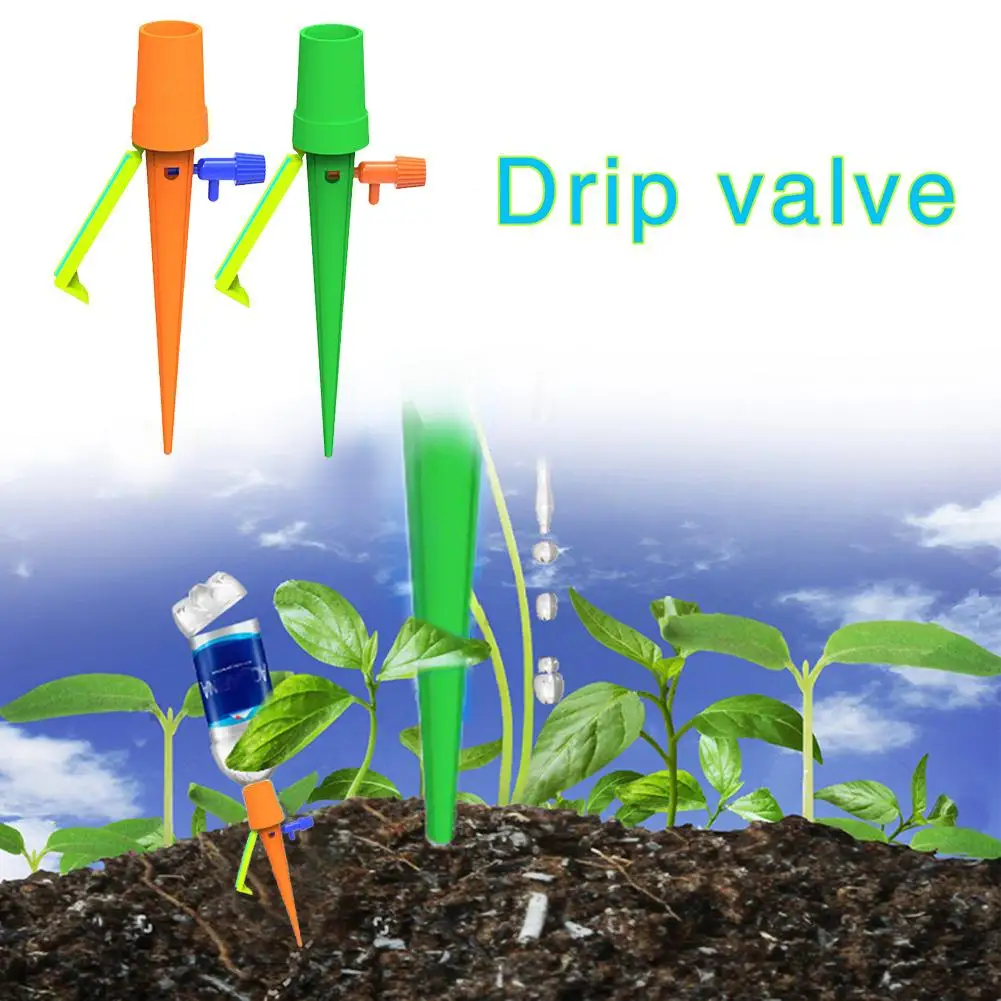 

12Pcs Plant Self Watering Spikes Vacation Automatic Plant Waterer Drip Irrigation Slow Release Device Potted Plant Watering Tool