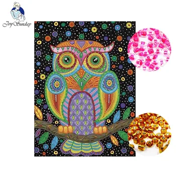 

JOY SUNDAY Needlework, DIY bead cross stitch, embroidery needle still life, cross stitch with flowers pattern Beaded 9