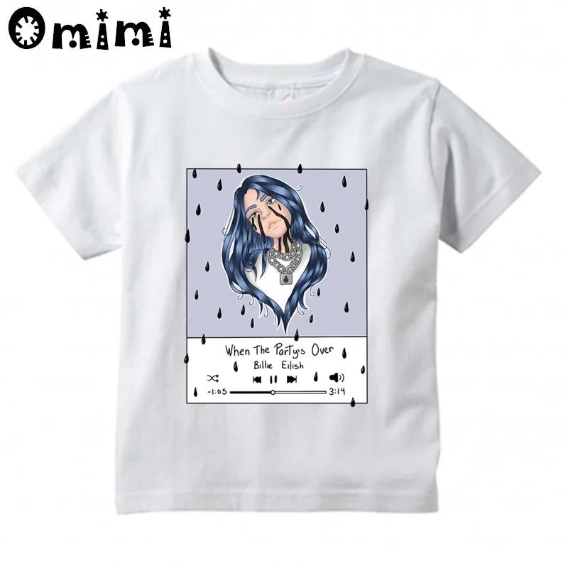 

Kids New Top Tees Billie Eillish Children Boys T Shirt Clothes Baby Boys Tops Girls Costume Kids tshirt,ooo4569