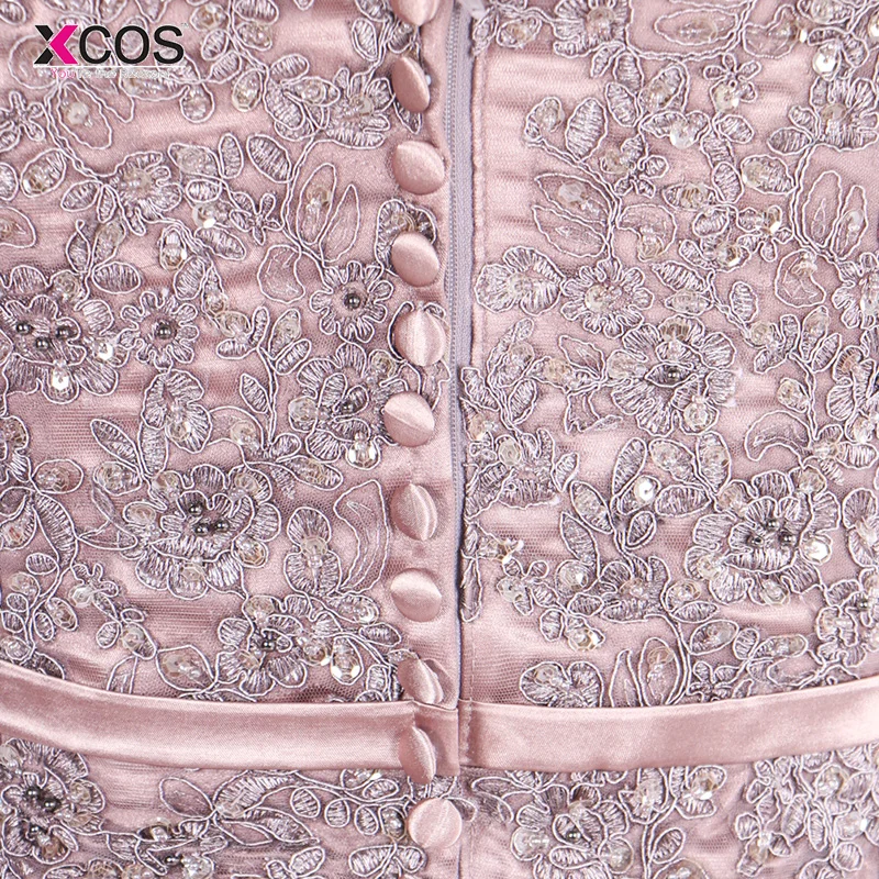 Dusty Pink Off the Shoulder Mermaid Evening Dress Long 2019 Lace Appliques Beads Formal Trumpet Prom Gown Robe de Soiree Longue