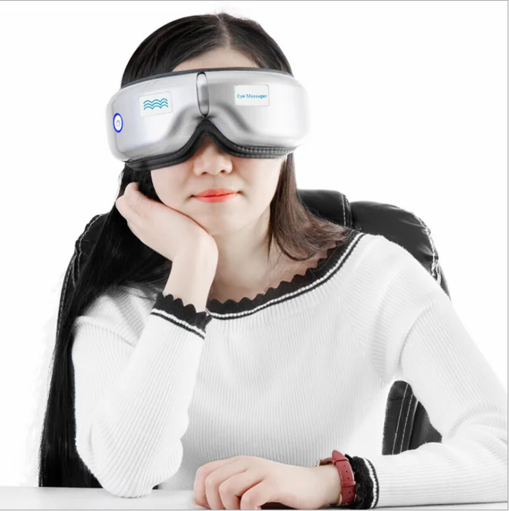 Quality Eye Massager Electric Air Pressure Eyes Massager Instrument Music Wireless Vibration Heating Therapy Massage Eye Care