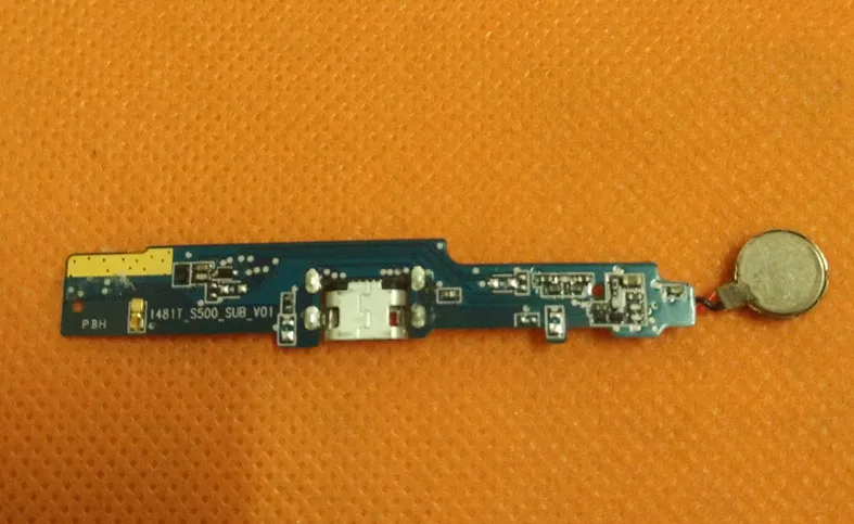 

Used Original USB Plug Charge Board + Microphone For Elephone S2 MTK6735 Quad Core HD 5.0'' 1280x720 Free shipping