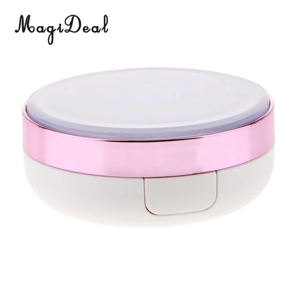 Empty Portable Air Cushion Puff Container Dressing Case Powder Puff Box With Sponge Mirror for BB CC Liquid Foundation Cream