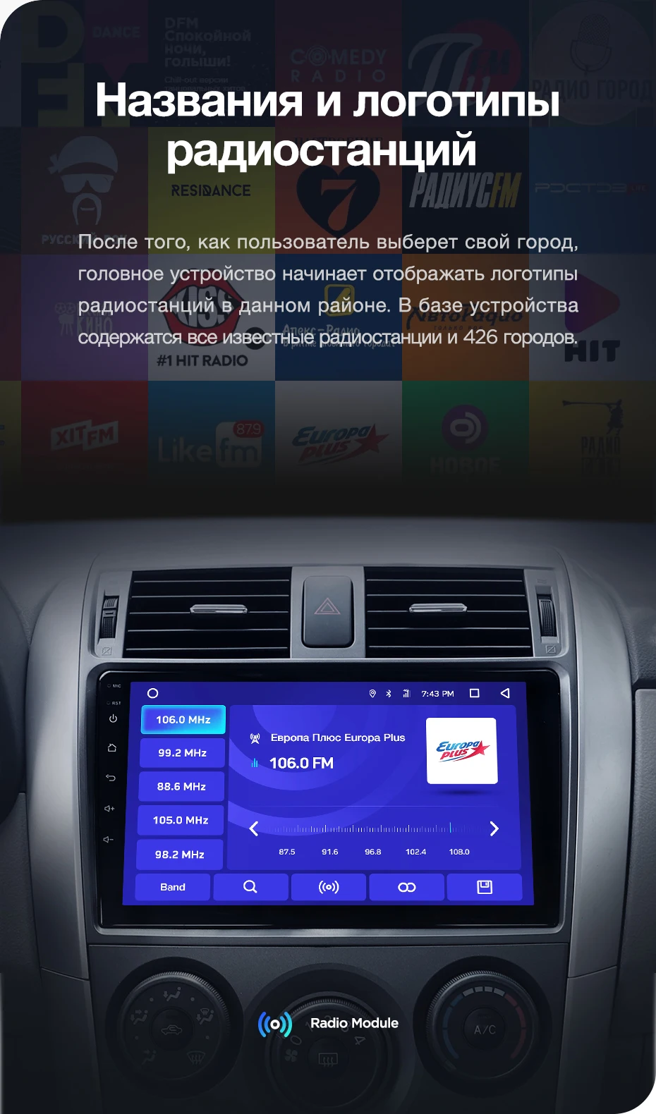 Perfect TEYES CC2 For Toyota Corolla 10 E140 E150 2006-2013 Car Radio Multimedia Video Player Navigation GPS Android 8.1 No 2din 2 din 22