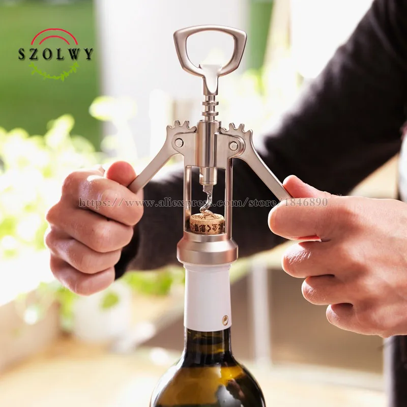 wholesale 70 pcs new Zinc Alloy waiter metal angel wings wine corkscrew