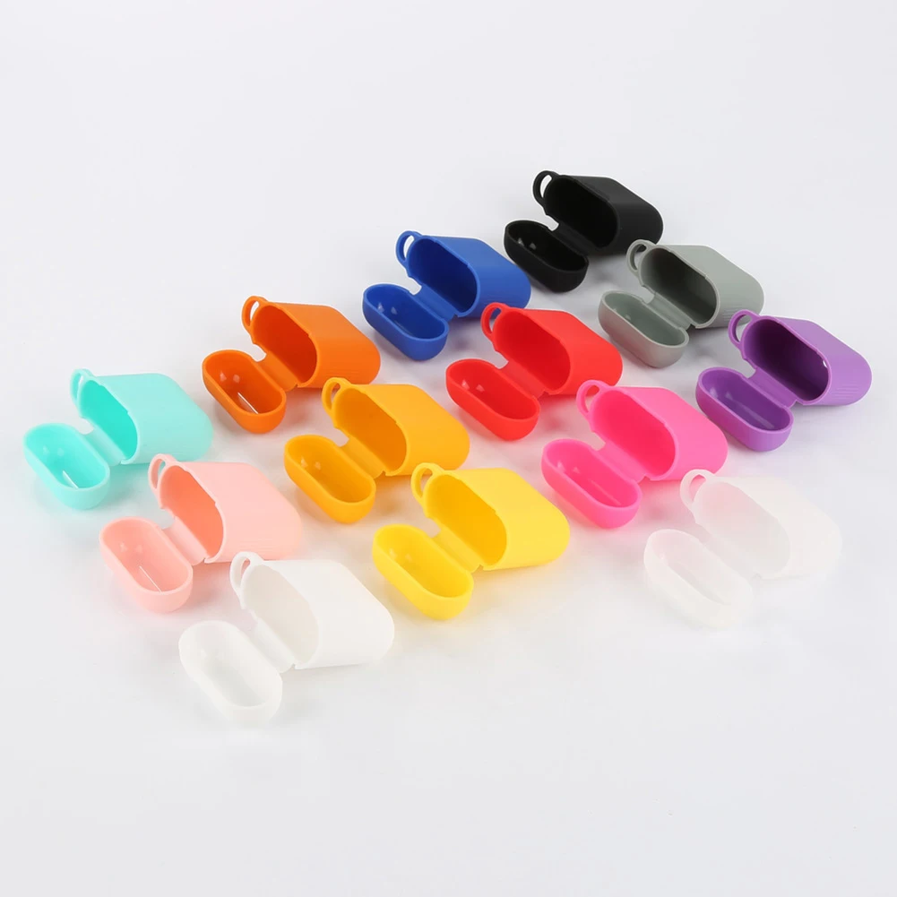 

Multi-color/Luminous For Airpods Case For Airpods Silicone Case Anti-Lost Anti-drop Anti-dust Protect Cover Earphone Accessories