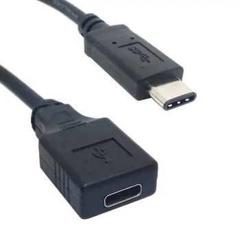 

50pcs USB-C USB 3.1 Type C Male to Female Extension Data Cable for Macbook Tablet 10cm