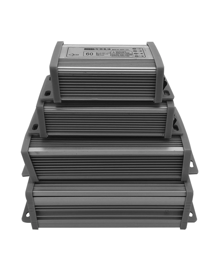 5A 60W 12V непромокаемые Питание Драйвер адаптер Напряжение трансформатор для светодиодной ленты светильник Дисплей 220V UPS стабилизатор