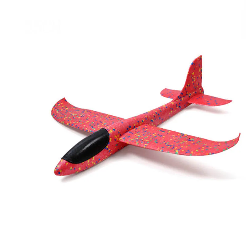 Детский игрушечный самолет стороны бросали пены модель самолета 9 цветов 35*35 см Спорт на открытом воздухе самолеты забавные игрушки для
