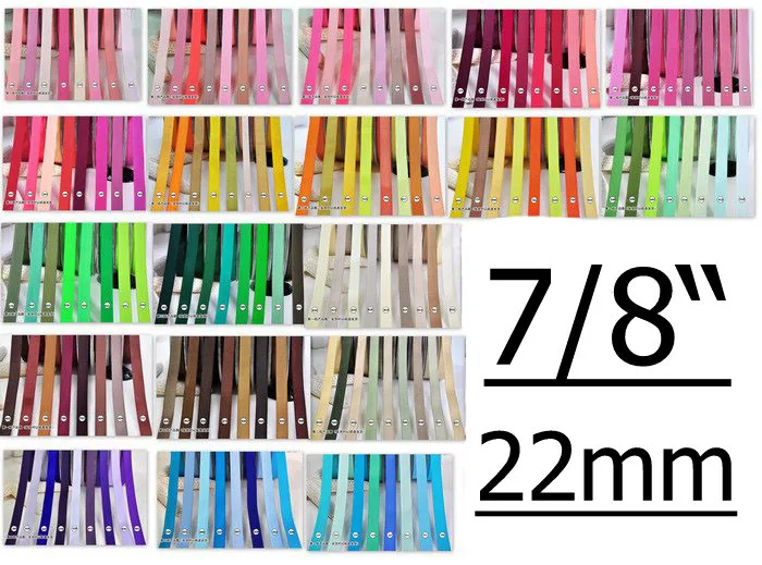 [IuBuFiGo] 7/8 &quot22 мм Grosgrain ленты 22 банты упаковка набор для шитья 100 ярдов/партия | Дом и