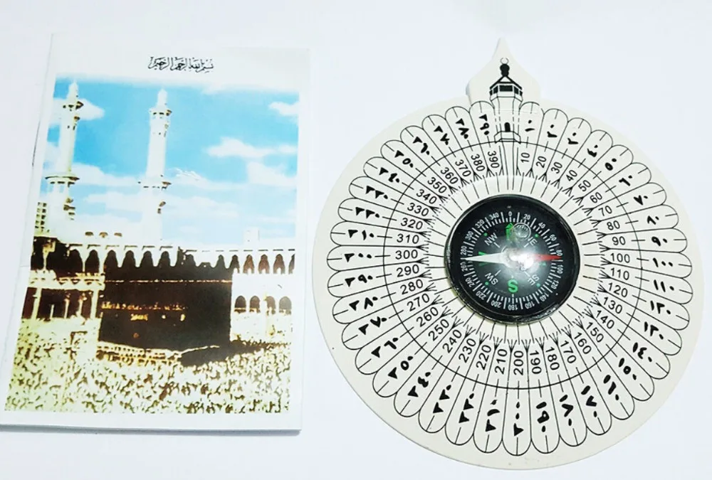 Boussole de recherche de direction, livret mondial, prière musulmane,  Qibla, Makkah, Kaaba, vente en gros, 500 pièces par lot - AliExpress