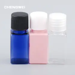 Chengwei 50 шт./лот высокое качество Пластик 10 мл жидкости косметический контейнер пустая бутылка мини 4 Цвета Выберите