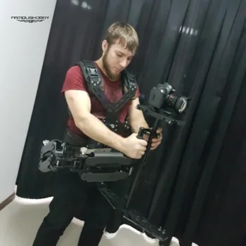 

Famoushobby MV137 CNC Carbon Fiber Steadicam Camera Vest with Dual Arms, Smooth Shooter Support System for Video Camera DSLR