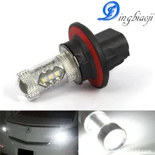 80 Вт чип 9008 CANBUS светодио дный противотуманных фар Автоповорот сигнальная лампа 1200LM 6000 К белый 4300 К желтый вождение автомобиля лампы дневного светодио дный 12 В