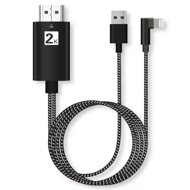 4K * 2K 8 контактный HDMI конвертер 1080P USB кабель для iPad Поддержка HDTV TV Цифровой AV