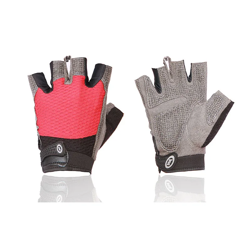 Summer Cycling Cycle Bike Bicycle Half Finger Less Breathable GLOVES MITTS FITNESS TRAINING BODY BUILDING