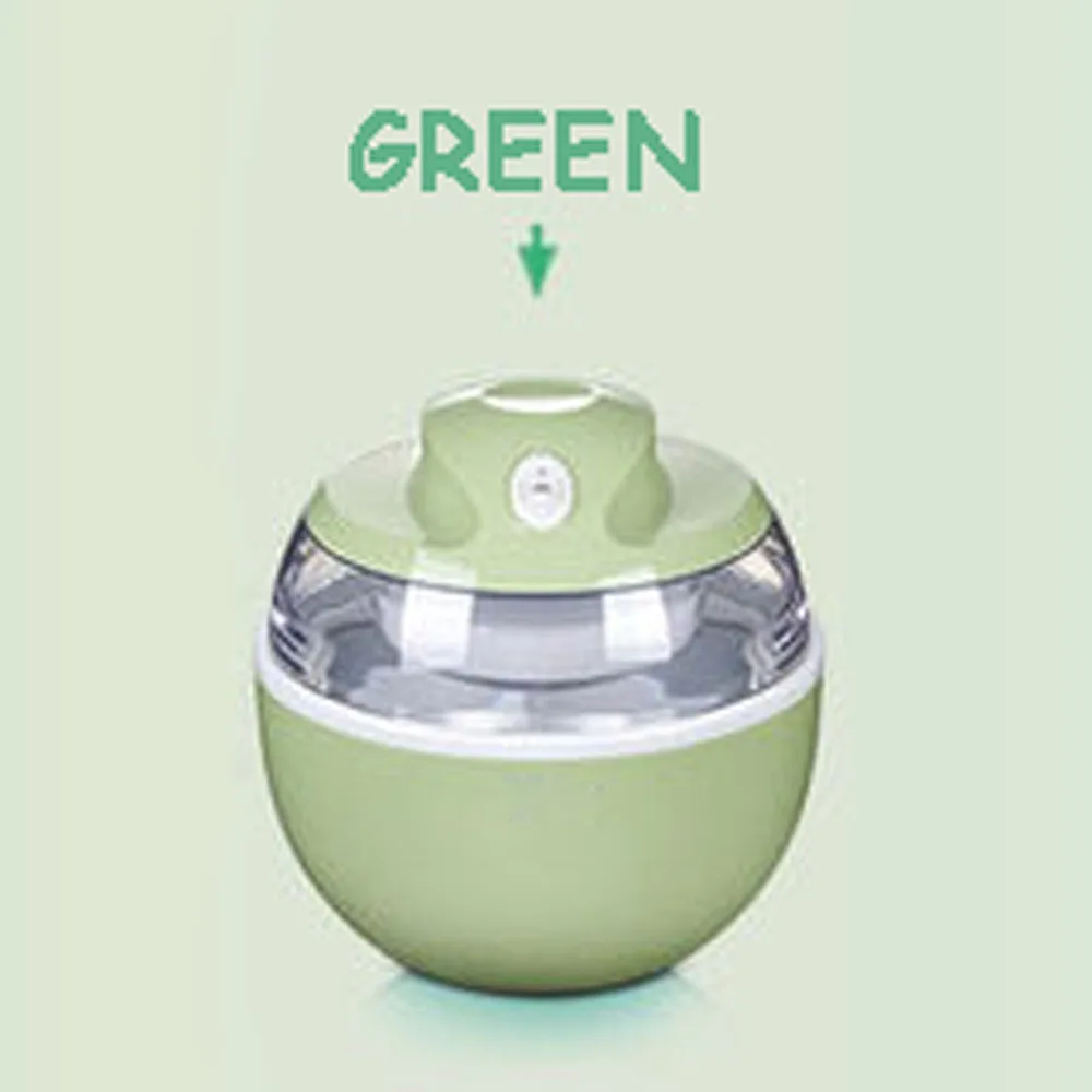 BETOHE мини домашний Self-лед для охлаждения крем-машина автоматическая мягкая машина для мороженого морозильная камера мгновенный 15 minitues - Цвет: Зеленый