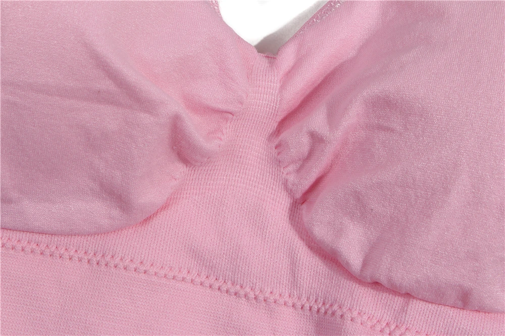 Women Plus Size Bra Push Up Shakeproof Bra Top Full Cup Padded Wireless Seamless Bras Female Brassiere XXXL Intimates Underwear