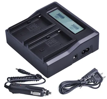 

Dual LCD Quick Battery Charger for Sony NP-F330, NP-F530, NP-F550, NP-F570, NP-F750, NP-F770, NP-F930, NP-F950, NP-F960, NP-F970