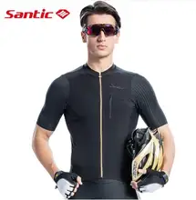 Santic Men Cycling Short Sleeve Jersey Pro Fit Imported Italian Fabric Cuffs MTB Road Bike Pro Short Jersey Asia S-2XL M8C02132 Santic Men Cycling Short Sleeve Jersey Pro Fit Imported Italian Fabric Cuffs MTB Road Bike Pro Short Jersey Asia S-2XL M8C02132