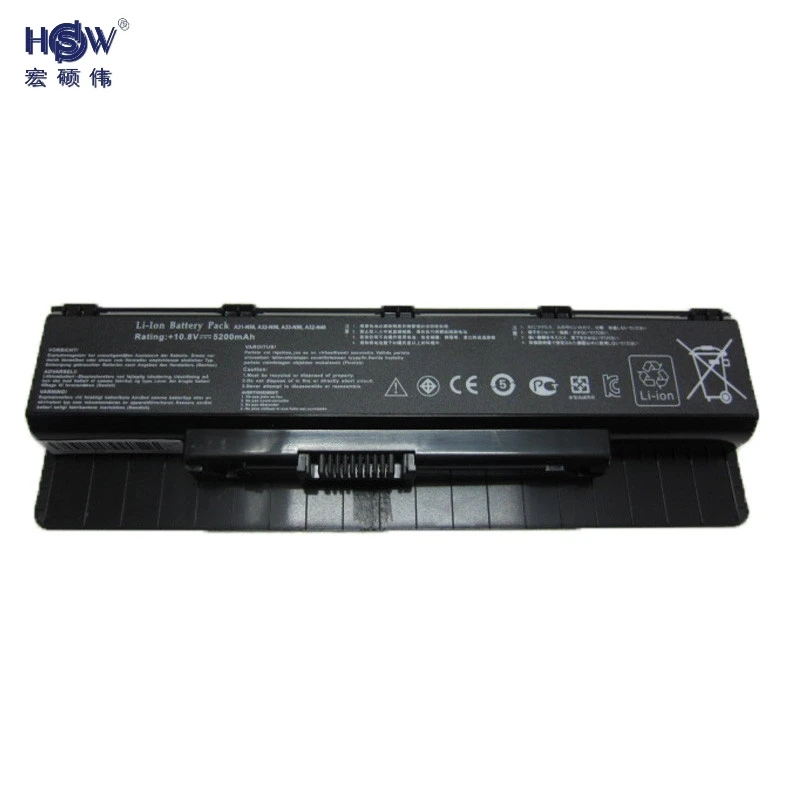 HSW A31 N56 A32 Аккумулятор для ноутбука Asus ROG G56J G56 N46 N46V N46VM N56DY N56JN N56VB N56VV N76|laptop battery|battery