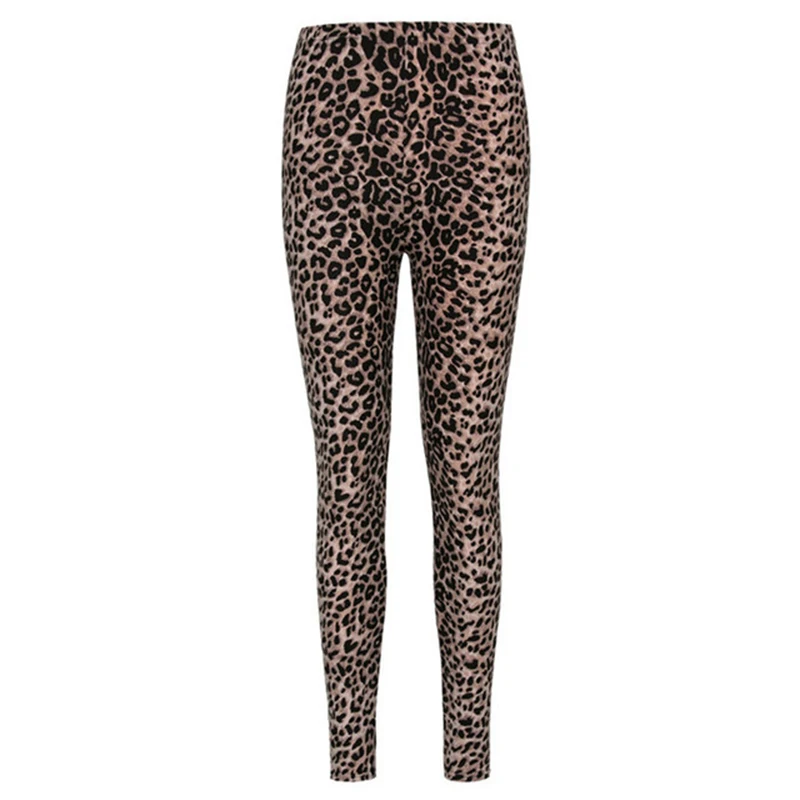 Leopard Print High Waist Leggings 