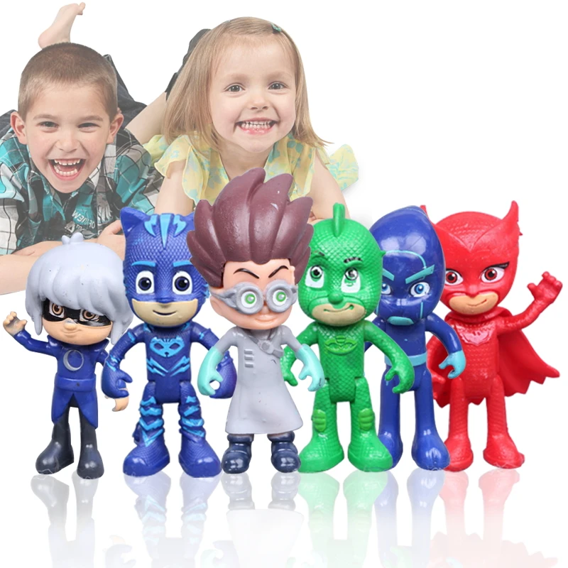 

6pcs/set Figures Character Action Figures Model Toys Toy Boy Birthday Gift