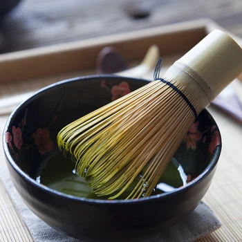 

Beautiful Elegant Traditional Matcha Giftset Natural Bamboo Matcha Whisk Scoop Ceremic Matcha bowl Japanese Matcha tea Sets