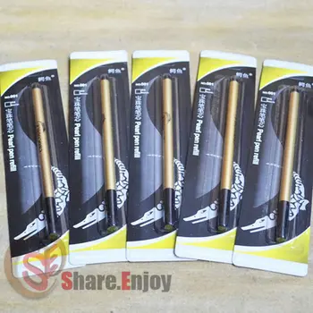 

LOTS OF 5 PCS CROCODILE REFILLS FOR ROLLER BALL PEN 0.5MM POINT BLACK INK