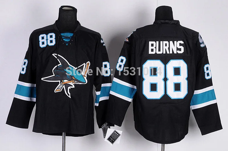 brent burns black jersey