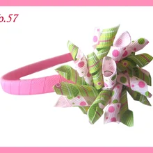 500 шт. Модные Симпатичные повязки на голову Разноцветные предмет гордости повязки на голову, банты для волос «коркер»