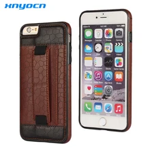 Xnyocn бренд Роскошный кожаный бумажник чехол для iPhone 6 6s Plus чехол для Samsung Galaxy S5 S6 S7 Edge Plus Note5 подставка держатель для карт