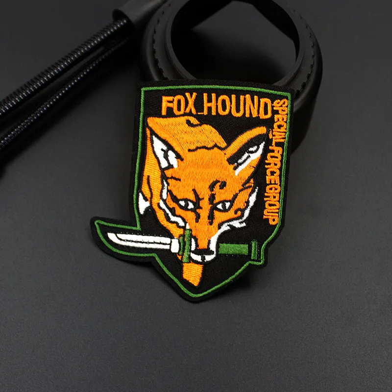 Foxhound Fox Hound армейские нашивки спецназ Группа военные значки вышитая аппликация для куртки джинсы ткань украшения