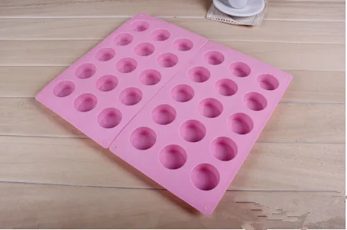 100 шт./15 даже круговой цилиндрической силиконовые формы торт ручной работы мыло кубики льда nw198