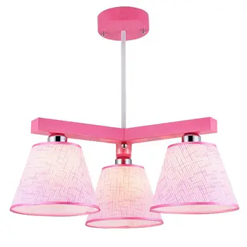 

Lovely Fabric Girl's Room Pendant Lamp Fashion Children's Room Hanging Lamps Princess Room Pendant Lights