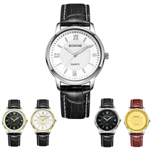 New Quartz watch men Women Lovers’ Wristwatches Male watches strap leather Water Resistant 30 m 8810