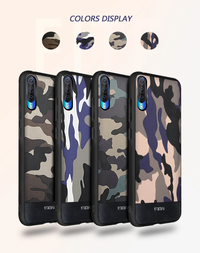 Для xiaomi mi 9 чехол MOFI для xiaomi mi 9 explorer global Camouflage кожаный чехол mi 9 Полный чехол-накладка матовый чехол