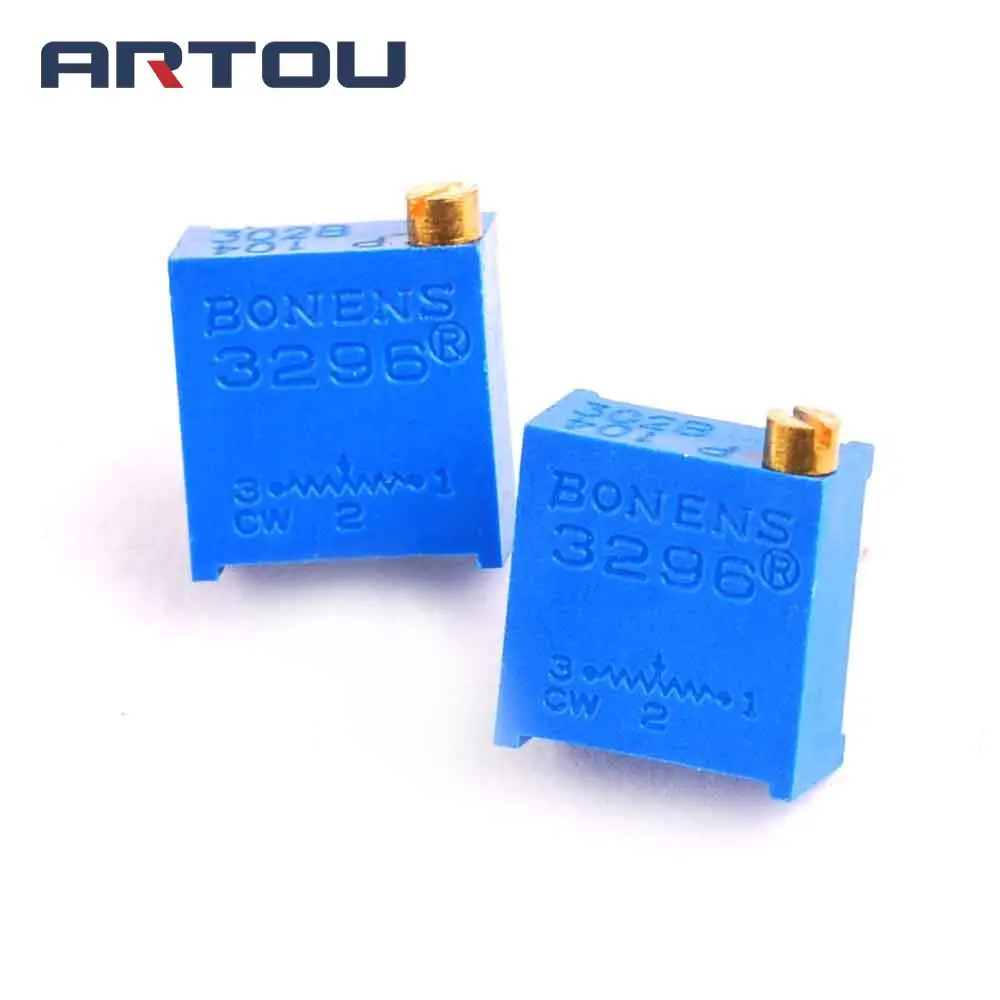 

5PCS 3296P 100K 104 Multi-turn Precision Adjustable Potentiometer