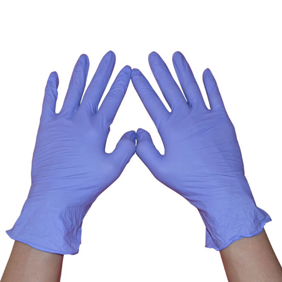 iTECHOR 100Pcs Disposable Nitrile font b Gloves b font Food Latex font b Gloves b font