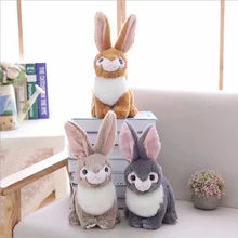 35cm Lovely Simulation Rabbit Doll Plush Toys Stuffed Animal Plush Doll Toy Children Toys Girls Birthday Gifts children s toy gifts stuffed simulation animal dogs dolls short plush dachshund doll toys good quality