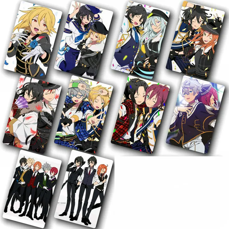 Ensemble Stars Sticker 100pcs Different Style Anime Stickers Bus ID Waterproof Card Stikers Classic Toys